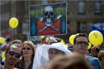 SWITZERLAND PROTEST MONSANTO SYNGENTA