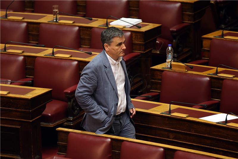 GREECE PARLIAMENT CRISIS