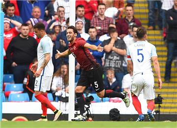 BRITAIN SOCCER FRIENDLY