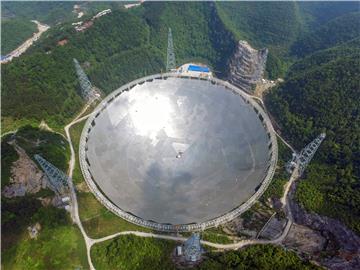 CHINA ASTRONOMY WORLDS LARGEST RADIO TELESCOPE