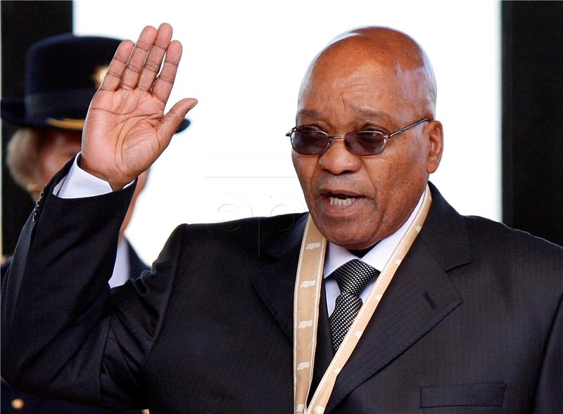 FILE SOUTH AFRICA ZUMA CORRUPTION CHARGES DROPPED