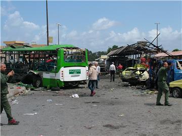 SYRIA UNREST JABLEH BLAST