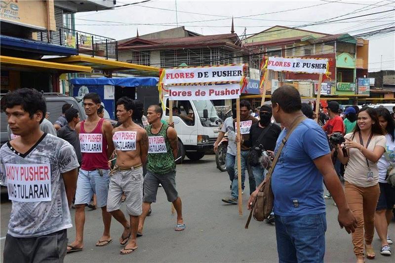 PHILIPPINES CRIME SHAME CAMPAIGN WALK