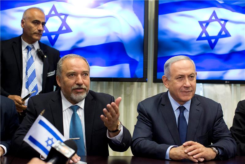 ISRAEL GOVERNMENT PARTIES DEFENSE LIEBERMAN