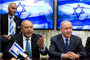 ISRAEL GOVERNMENT PARTIES DEFENSE LIEBERMAN