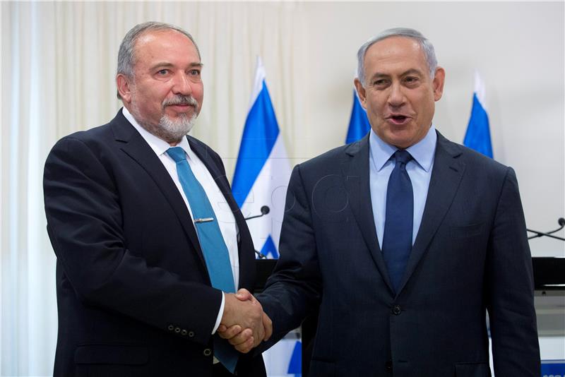 ISRAEL GOVERNMENT PARTIES DEFENSE LIEBERMAN