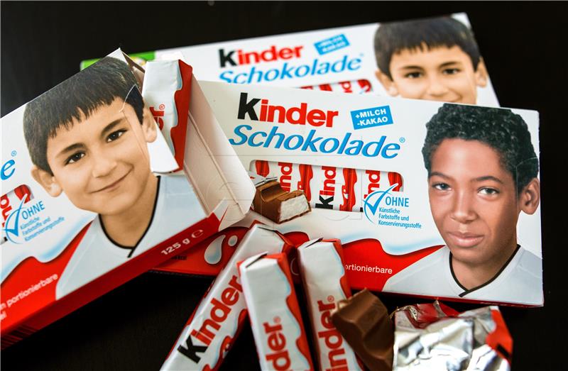 GERMANY SOCCER RACISM KINDER CHOCOLATE