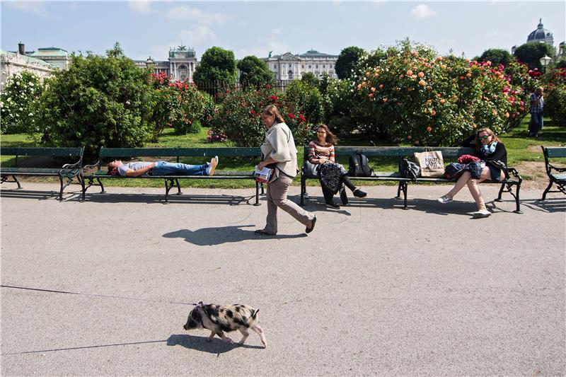 AUSTRIA WEATHER ANIMAL