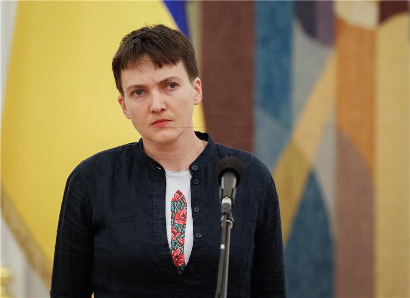 UKRAINE CRISIS SAVCHENKO RELEASE