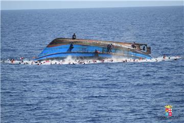 LIBYA COAST SICILY MIGRANTS RESCUED