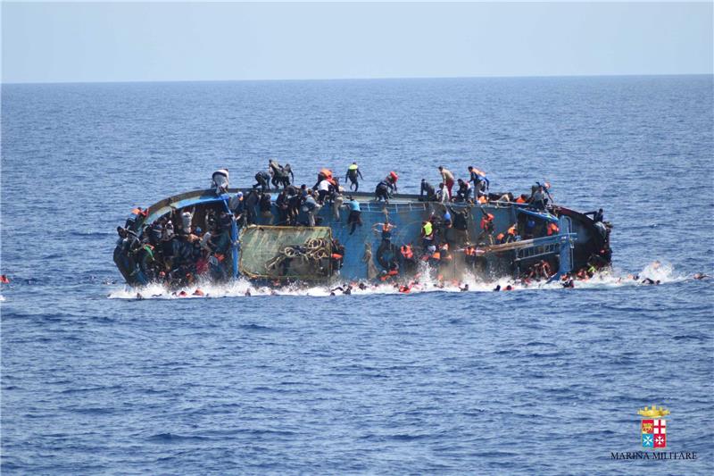 LIBYA COAST SICILY MIGRANTS RESCUED