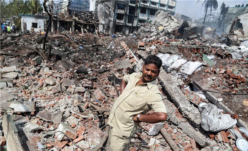 INDIA ACCIDENTS CHEMICAL FACTORY BLAST