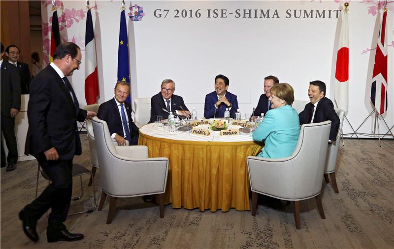 JAPAN G7 SUMMIT EU EPA FTA