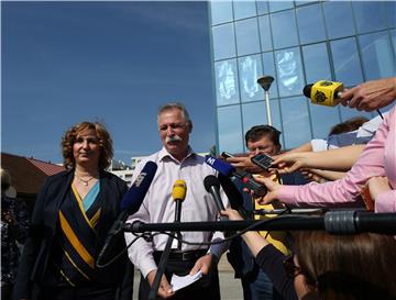 Konferencija za medije Vertikalr sindikata obrazovanja