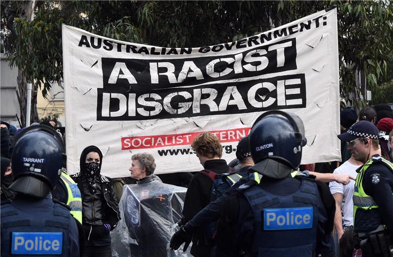 AUSTRALIA ANTI RACISM RALLY