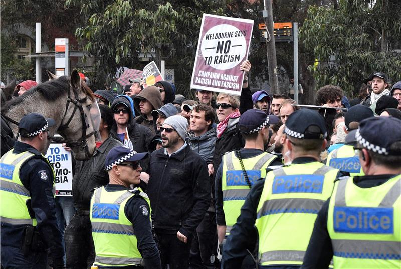 AUSTRALIA ANTI RACISM RALLY