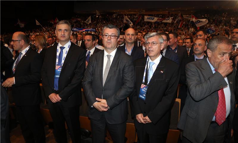 HDZ electoral convention starts