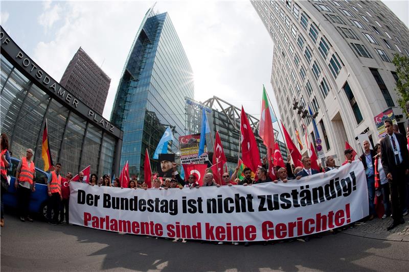 GERMANY TURKEY ARMENIA PROTEST