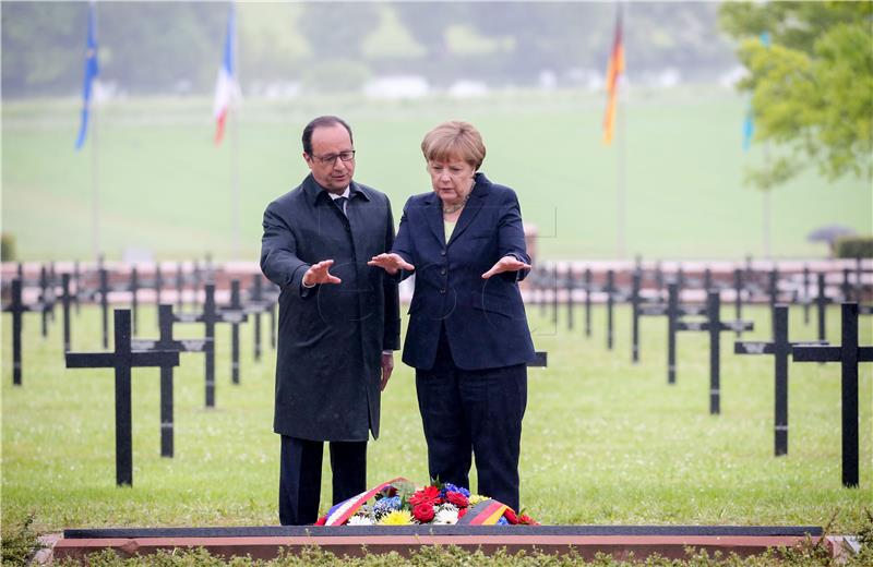 Hollande i Merkel zajedno obilježavaju Pakao kod Verduna