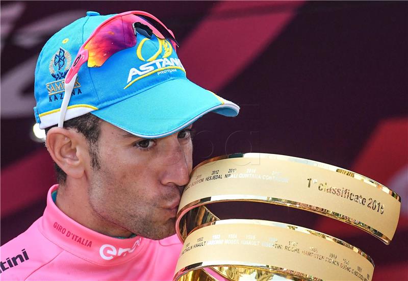 Vincenzo Nibali po drugi put osvojio Giro d'Italia