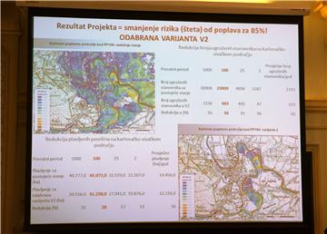 Karlovac: Za gradnju sustava obrane od poplave potrebno 120 milijuna eura do 2022. 