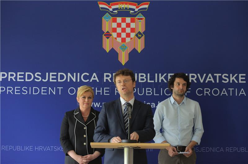 Predsjednica Republike razgovarala sa Šustarom i Jokićem