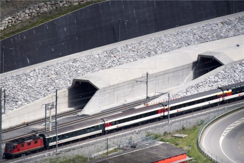 SWITZERLAND GOTTHARD TUNNEL