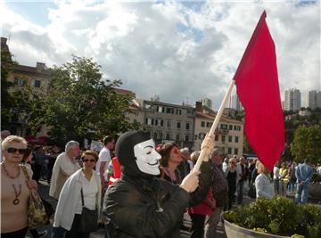 Rijeka: Prosvjed podrške Cjelovitoj kurikularnoj reformi