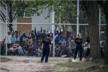 HUNGARY SERBIA MIGRATION REFUGEES