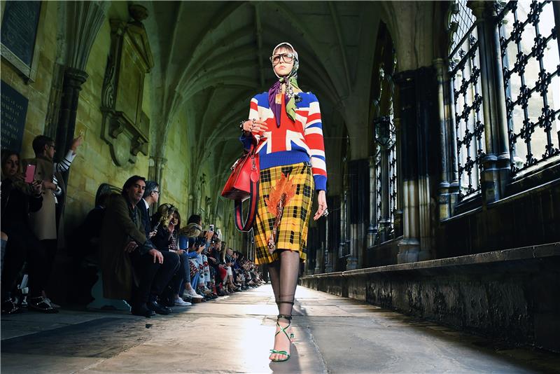 BRITAIN FASHION GUCCI WESTMINSTER ABBEY