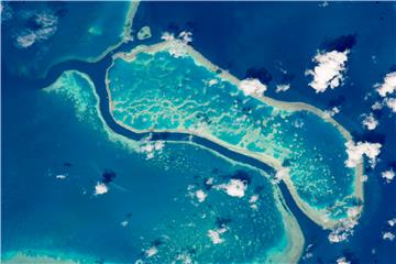 SPACE AUSTRALIA GREAT BARRIER REEF