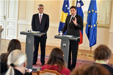 Pahor i Thaci za dijalog Beograda i Prištine