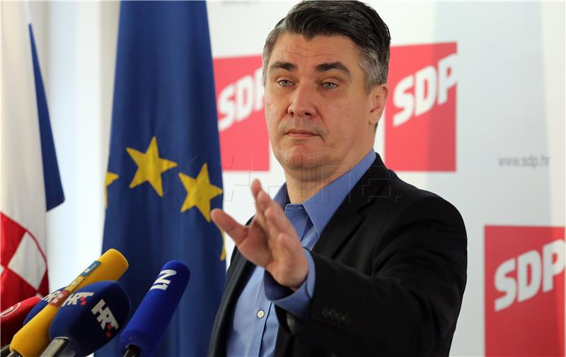 SDP: Zoran Milanović dao izjavu za medije