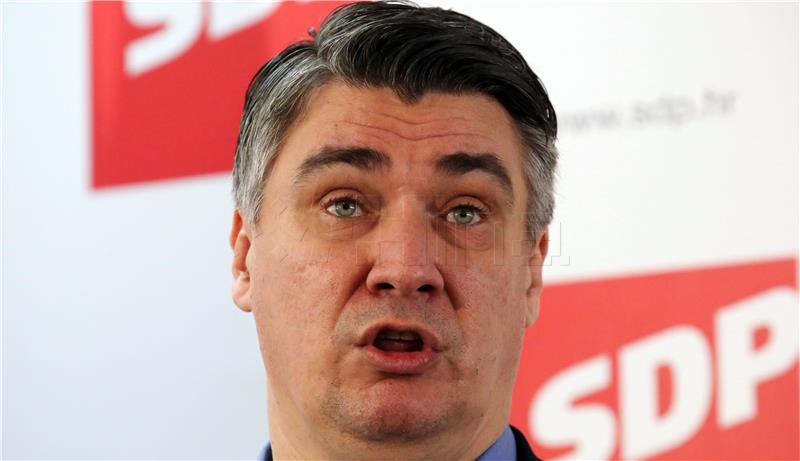 SDP: Zoran Milanović dao izjavu za medije