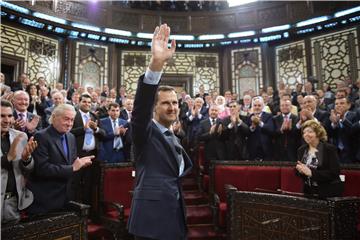 SYRIA BASHAR PARLIAMENT