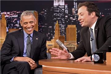 USA OBAMA TONIGHT SHOW