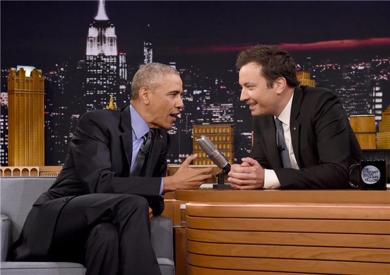 USA OBAMA TONIGHT SHOW