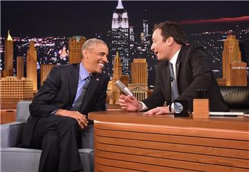 USA OBAMA TONIGHT SHOW