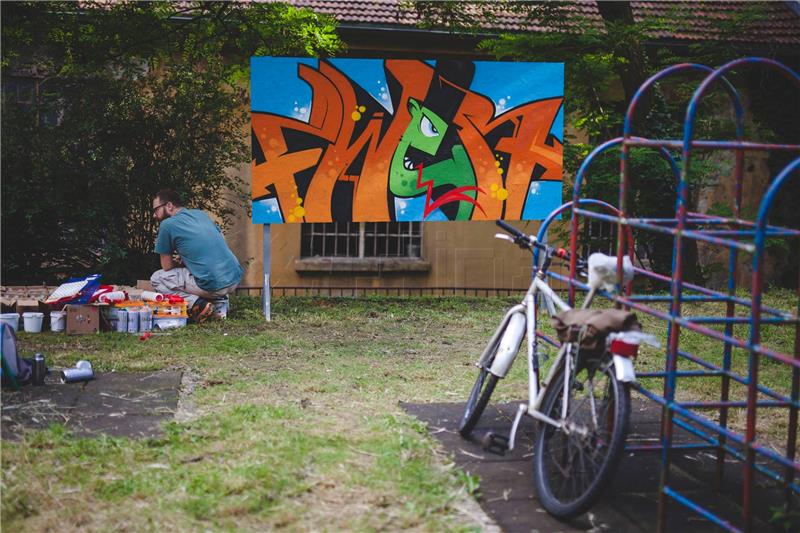 Napušteni park u centru Zagreba postaje umjetnička oaza