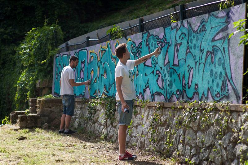 Napušteni park u centru Zagreba postaje umjetnička oaza