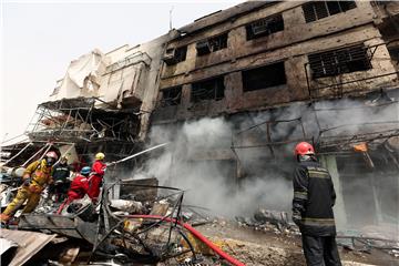 IRAQ BAGHDAD CAR BOMB TERROR