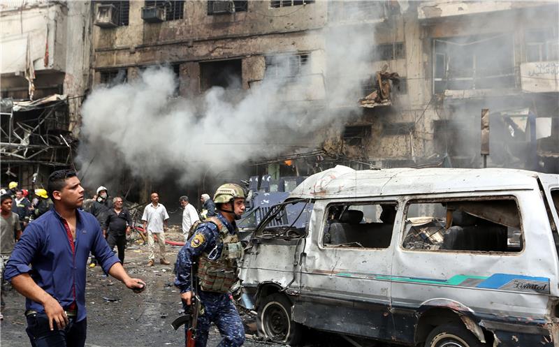 IRAQ BAGHDAD CAR BOMB TERROR