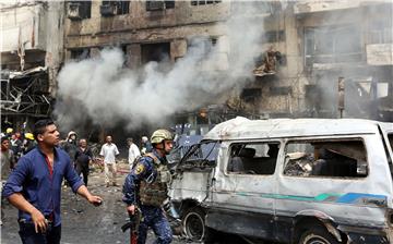 IRAQ BAGHDAD CAR BOMB TERROR