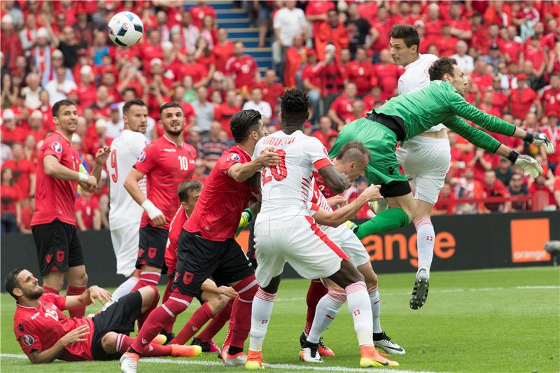 EURO 2016: Albanija - Švicarska 0-1 poluvrijeme