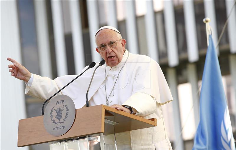 ITALY UN WFP POPE