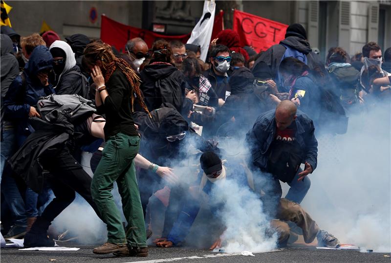 FRANCE LABOUR PROTEST