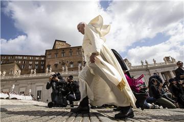 VATICAN POPE AUDIENCE