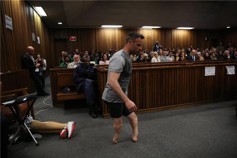 SOUTH AFRICA PISTORIUS SENTENCING