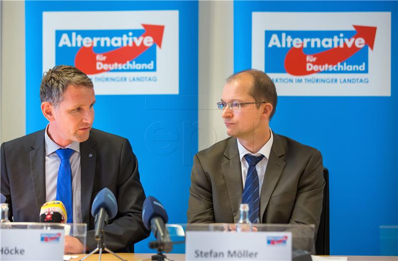 GERMANY PARTIES AFD ERFURT MOSQUE