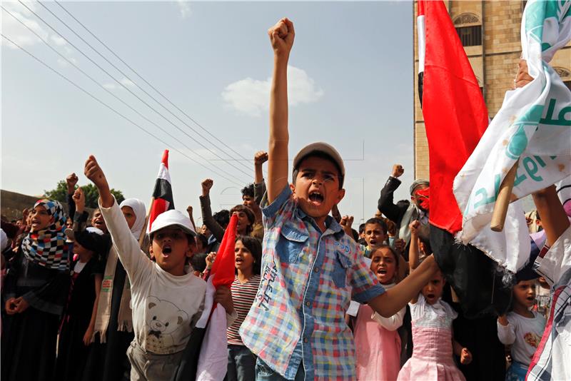 YEMEN CONFLICT ANTI UN RALLY